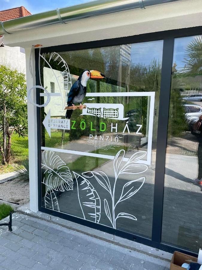 Zöldház Panzió Gyenesdiás Exterior foto